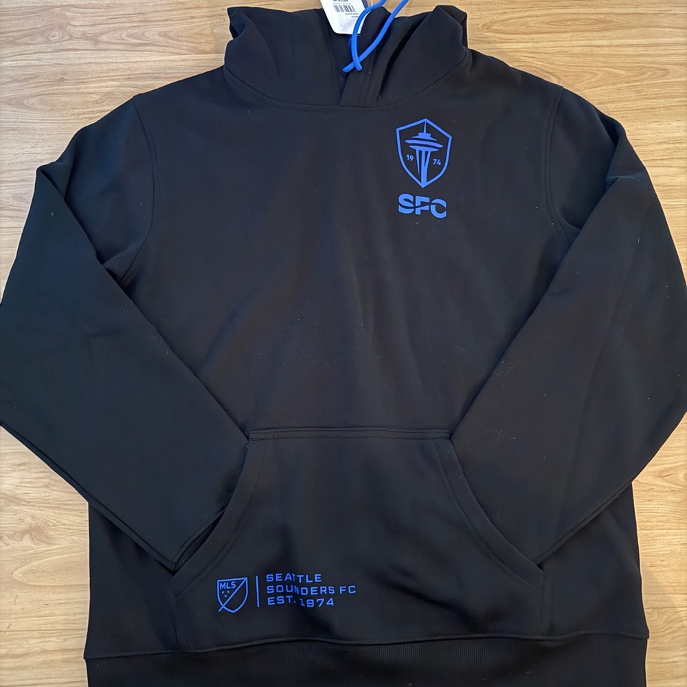 *NWT* Seattle Sounders FC Black Hoodie